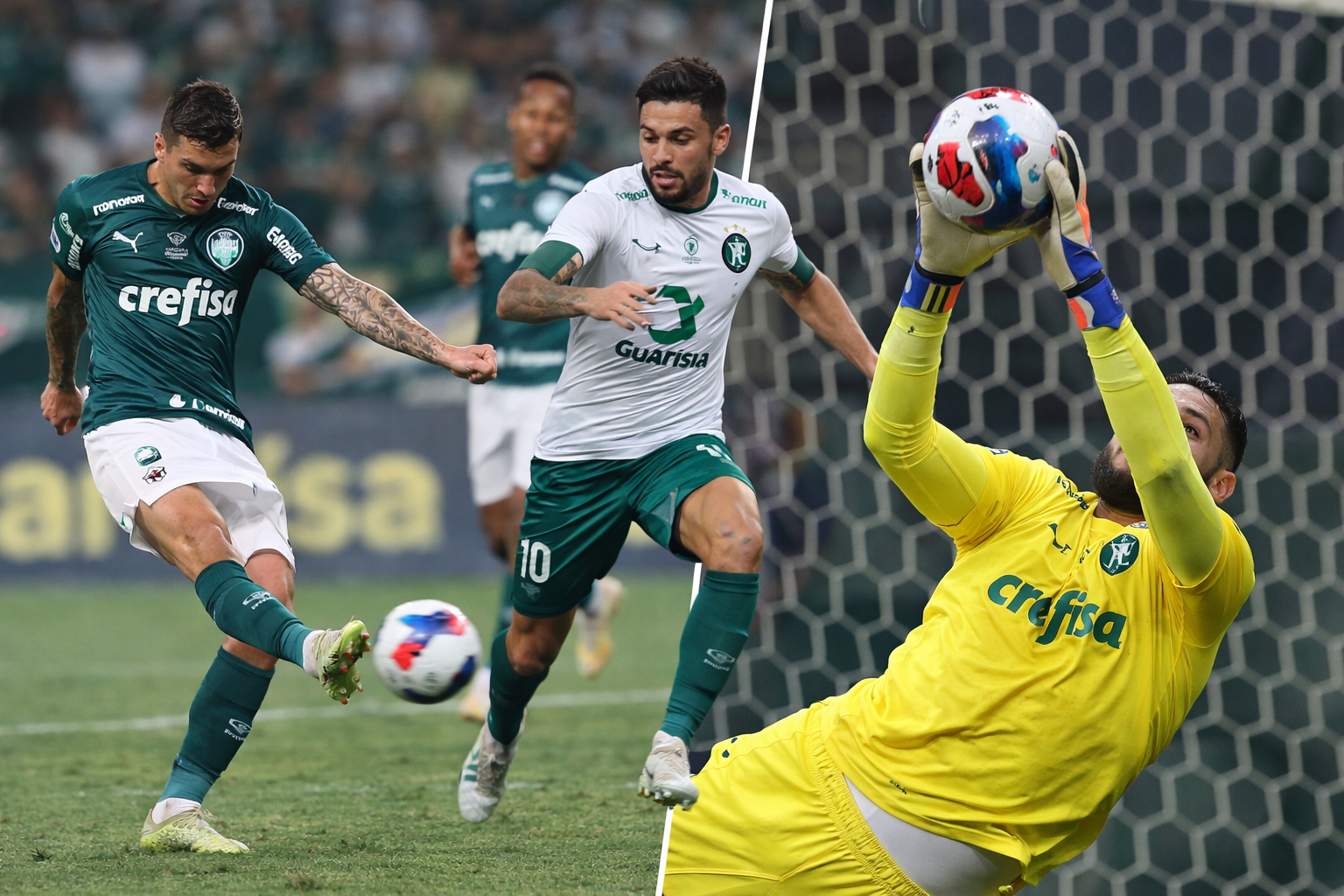 O Palmeiras criou MUITO, finalizou 28 vezes, mas só empatou com o Guarani.