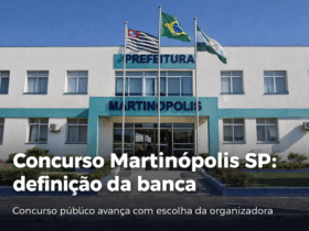 fachada da Prefeitura de Martinópolis SP relacionada ao concurso público com definição da banca organizadora